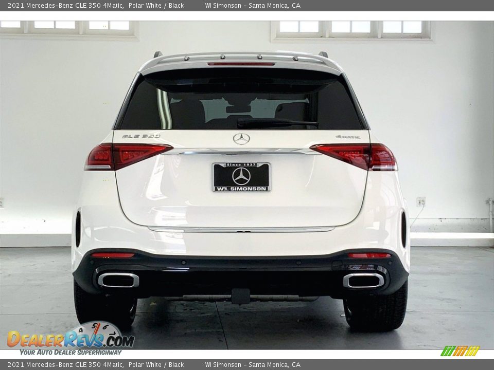 2021 Mercedes-Benz GLE 350 4Matic Polar White / Black Photo #3