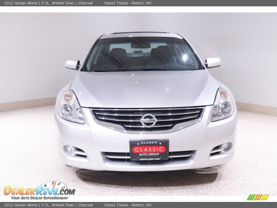 2012 Nissan Altima 2.5 SL Brilliant Silver / Charcoal Photo #2