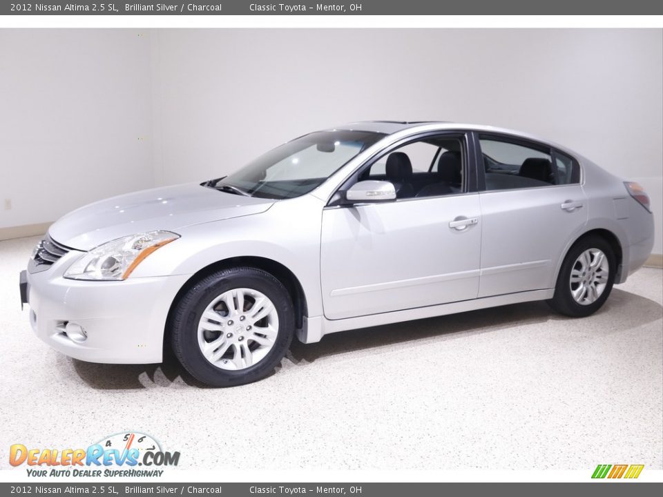 2012 Nissan Altima 2.5 SL Brilliant Silver / Charcoal Photo #3