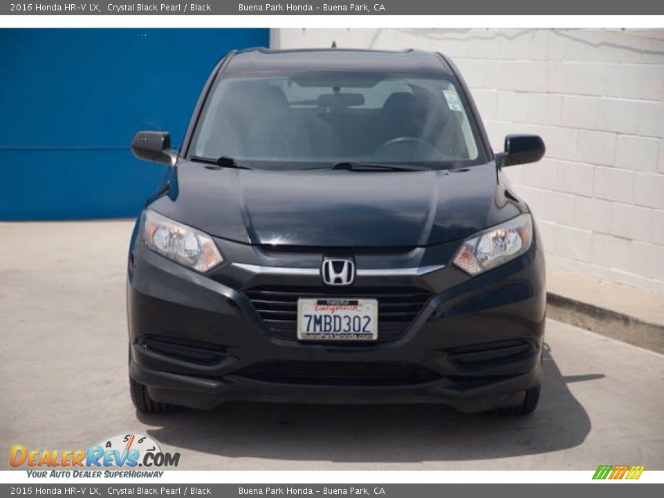 2016 Honda HR-V LX Crystal Black Pearl / Black Photo #7