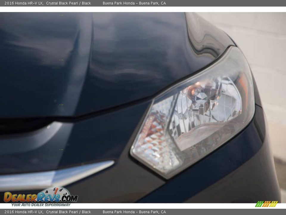 2016 Honda HR-V LX Crystal Black Pearl / Black Photo #9