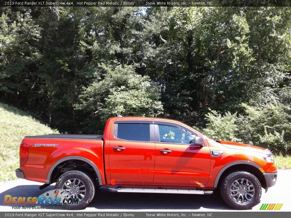 Hot Pepper Red Metallic 2019 Ford Ranger XLT SuperCrew 4x4 Photo #6