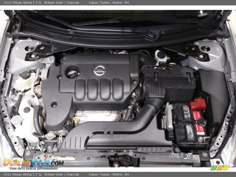 2012 Nissan Altima 2.5 SL Brilliant Silver / Charcoal Photo #16