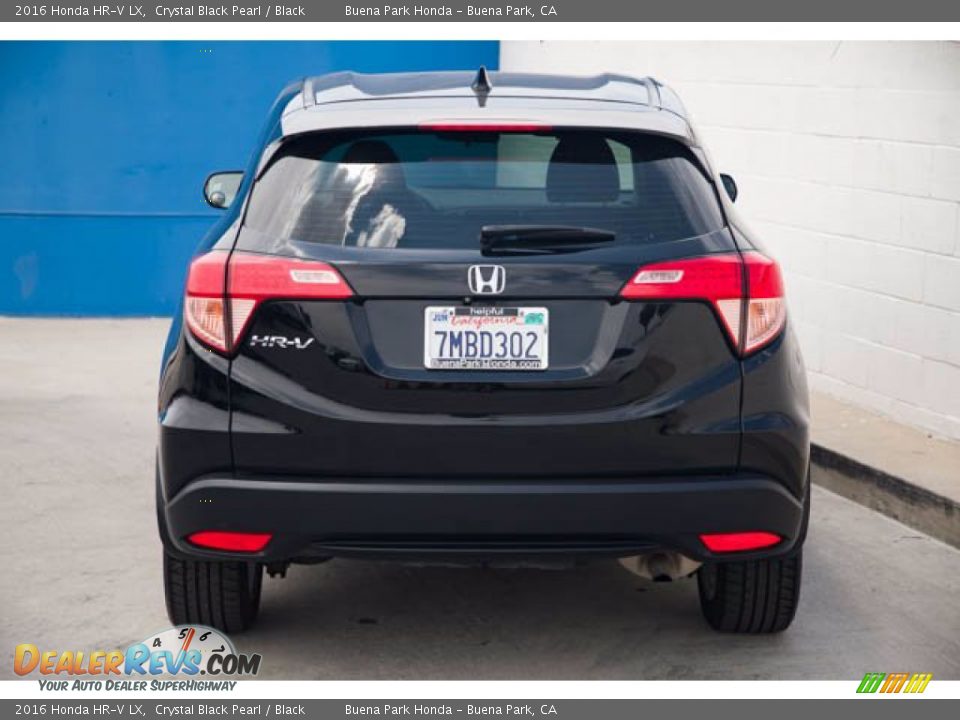 2016 Honda HR-V LX Crystal Black Pearl / Black Photo #11