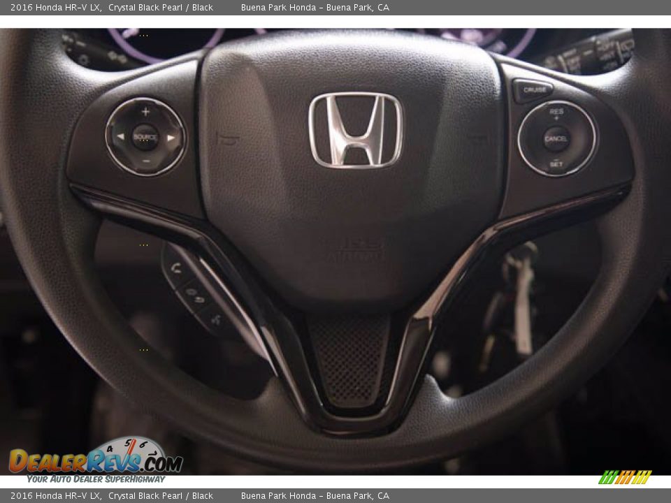 2016 Honda HR-V LX Crystal Black Pearl / Black Photo #15