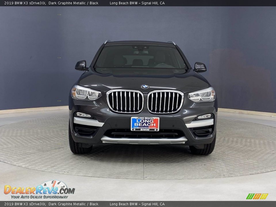 2019 BMW X3 sDrive30i Dark Graphite Metallic / Black Photo #2