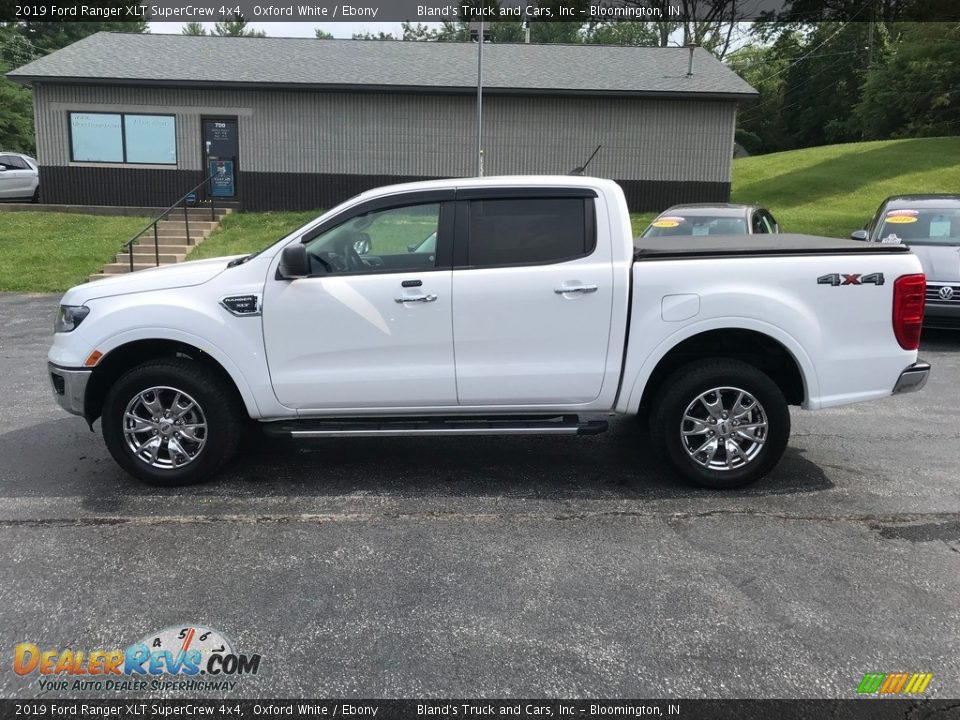 2019 Ford Ranger XLT SuperCrew 4x4 Oxford White / Ebony Photo #1