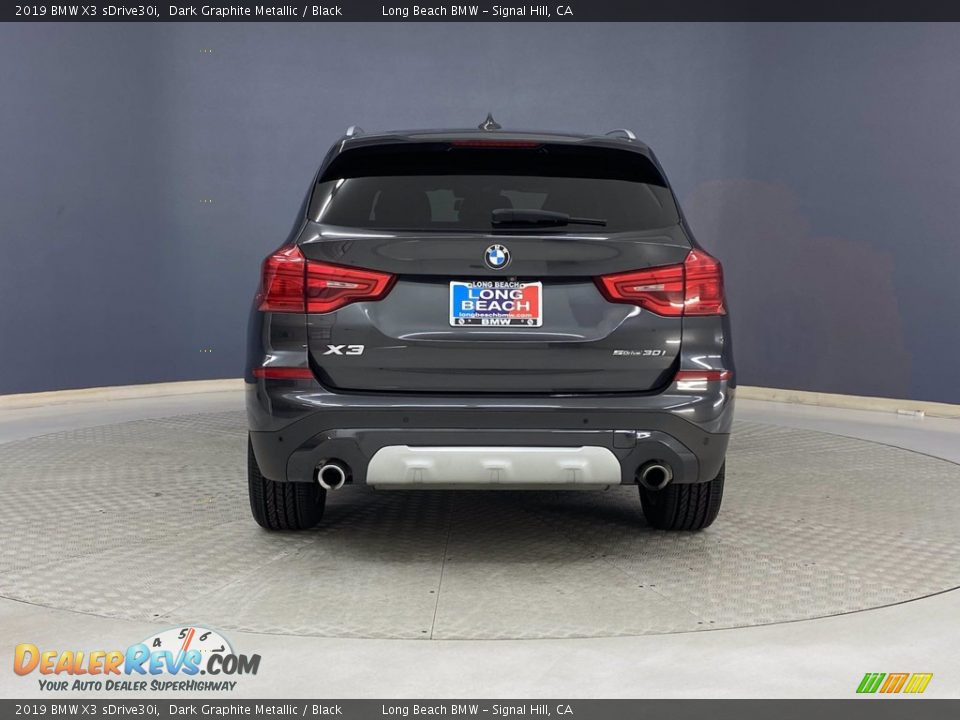 2019 BMW X3 sDrive30i Dark Graphite Metallic / Black Photo #4