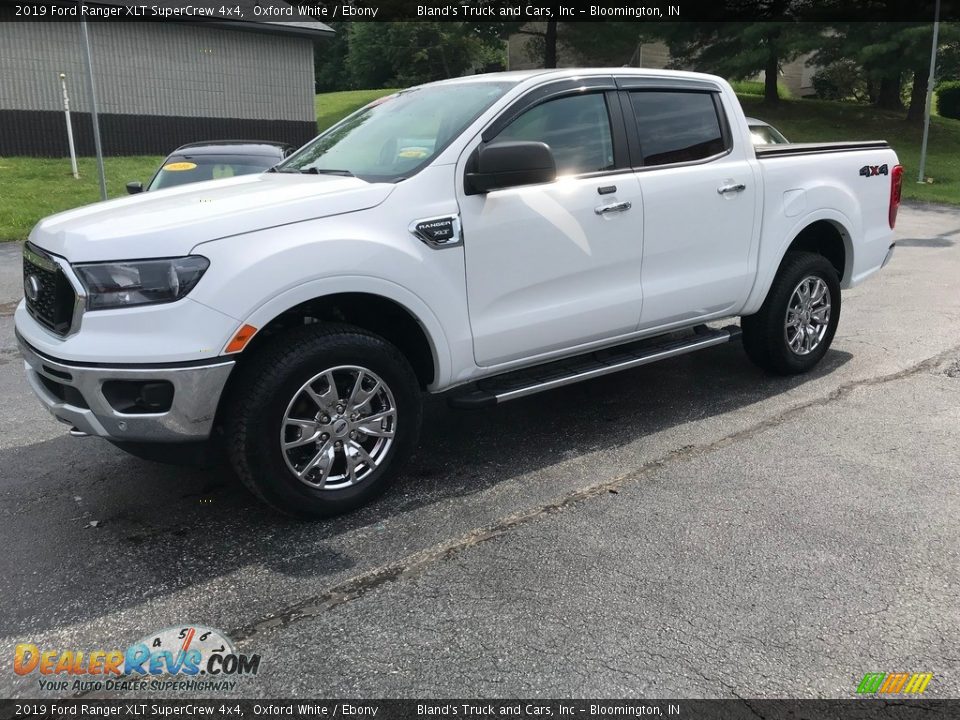 2019 Ford Ranger XLT SuperCrew 4x4 Oxford White / Ebony Photo #2