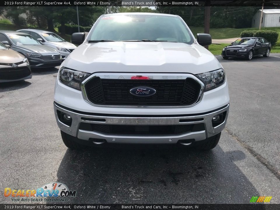 2019 Ford Ranger XLT SuperCrew 4x4 Oxford White / Ebony Photo #3