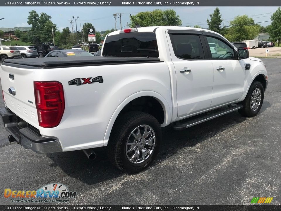 2019 Ford Ranger XLT SuperCrew 4x4 Oxford White / Ebony Photo #7