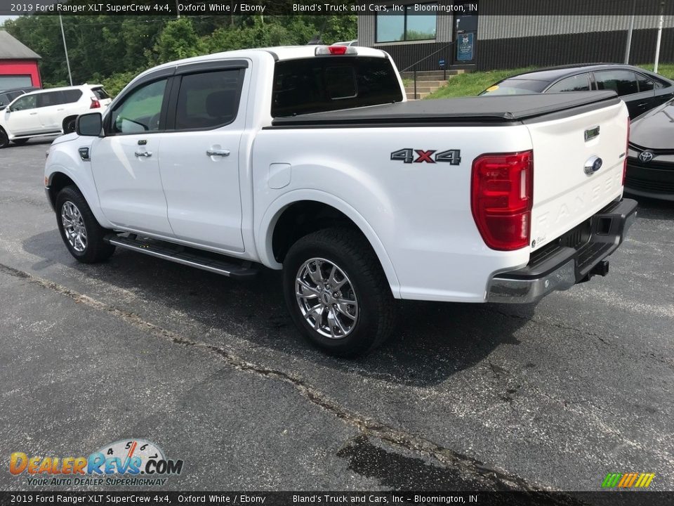 2019 Ford Ranger XLT SuperCrew 4x4 Oxford White / Ebony Photo #11