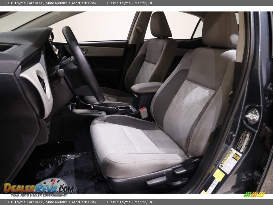 2018 Toyota Corolla LE Slate Metallic / Ash/Dark Gray Photo #5