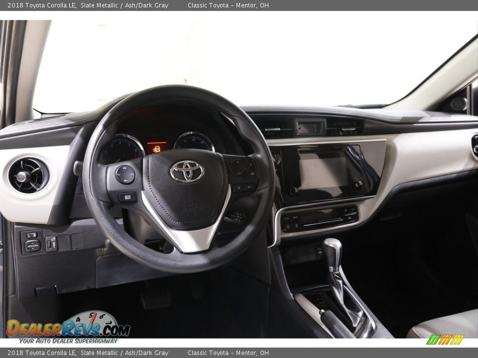 2018 Toyota Corolla LE Slate Metallic / Ash/Dark Gray Photo #6