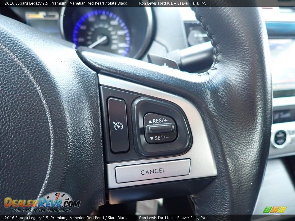2016 Subaru Legacy 2.5i Premium Steering Wheel Photo #22