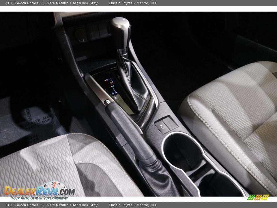 2018 Toyota Corolla LE Slate Metallic / Ash/Dark Gray Photo #12