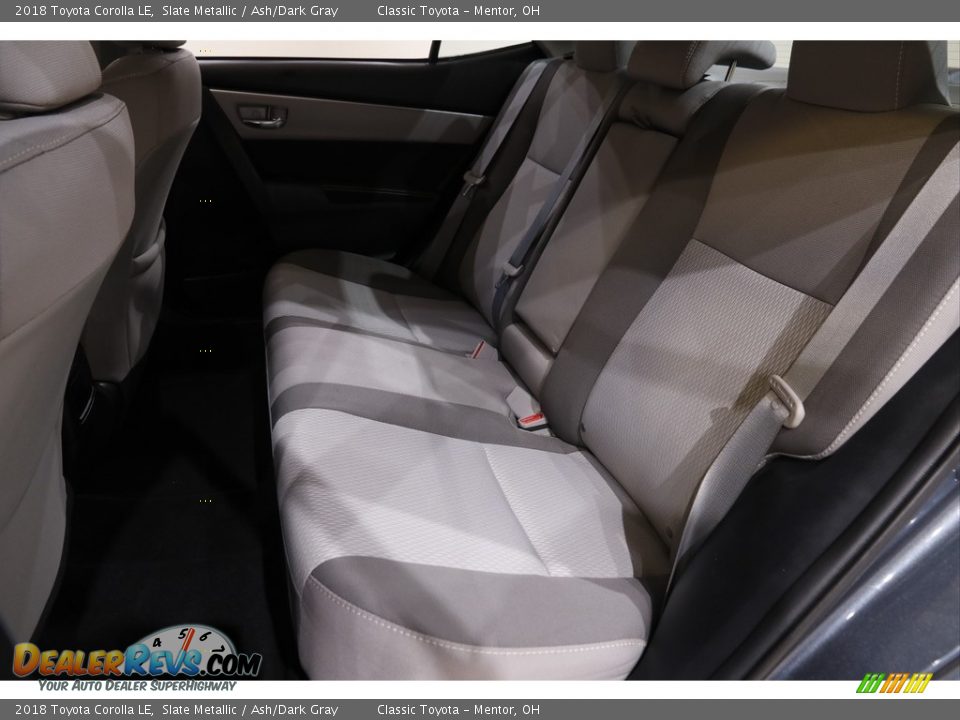 2018 Toyota Corolla LE Slate Metallic / Ash/Dark Gray Photo #15