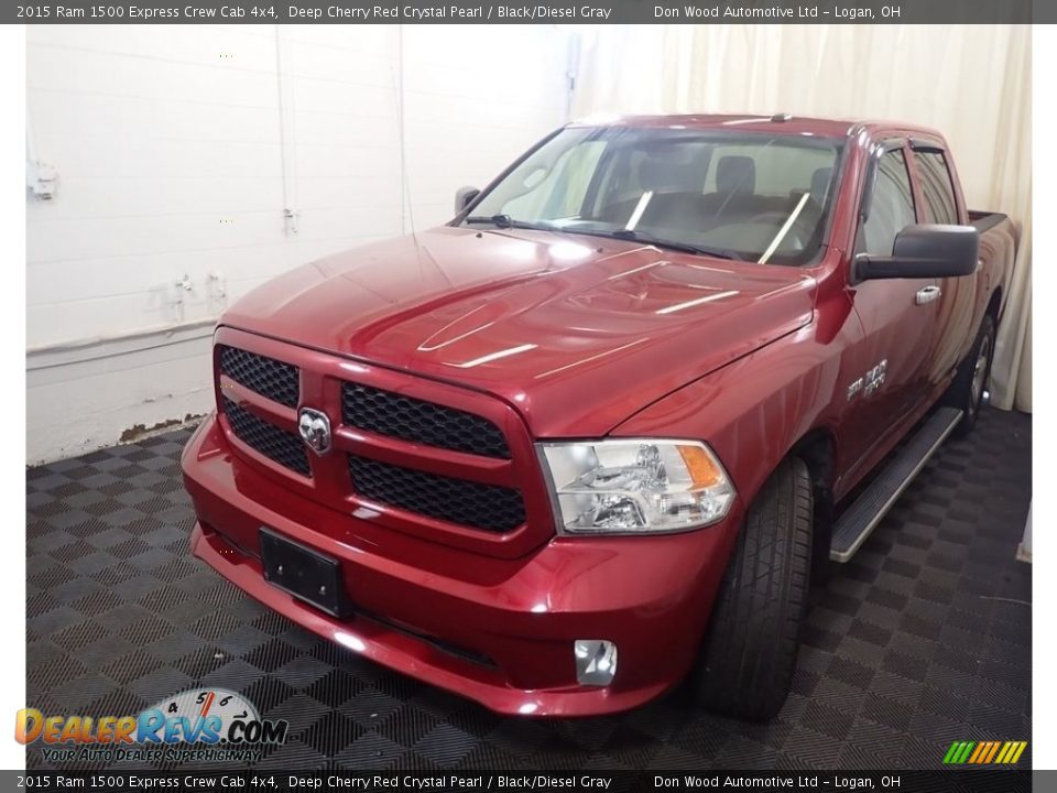 Deep Cherry Red Crystal Pearl 2015 Ram 1500 Express Crew Cab 4x4 Photo #8