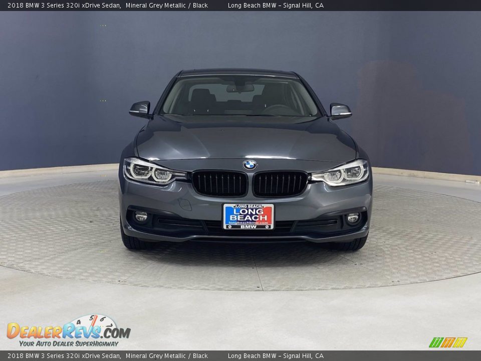 2018 BMW 3 Series 320i xDrive Sedan Mineral Grey Metallic / Black Photo #2