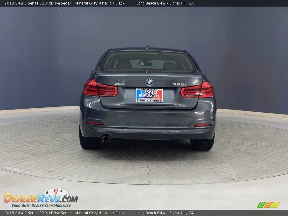 2018 BMW 3 Series 320i xDrive Sedan Mineral Grey Metallic / Black Photo #4