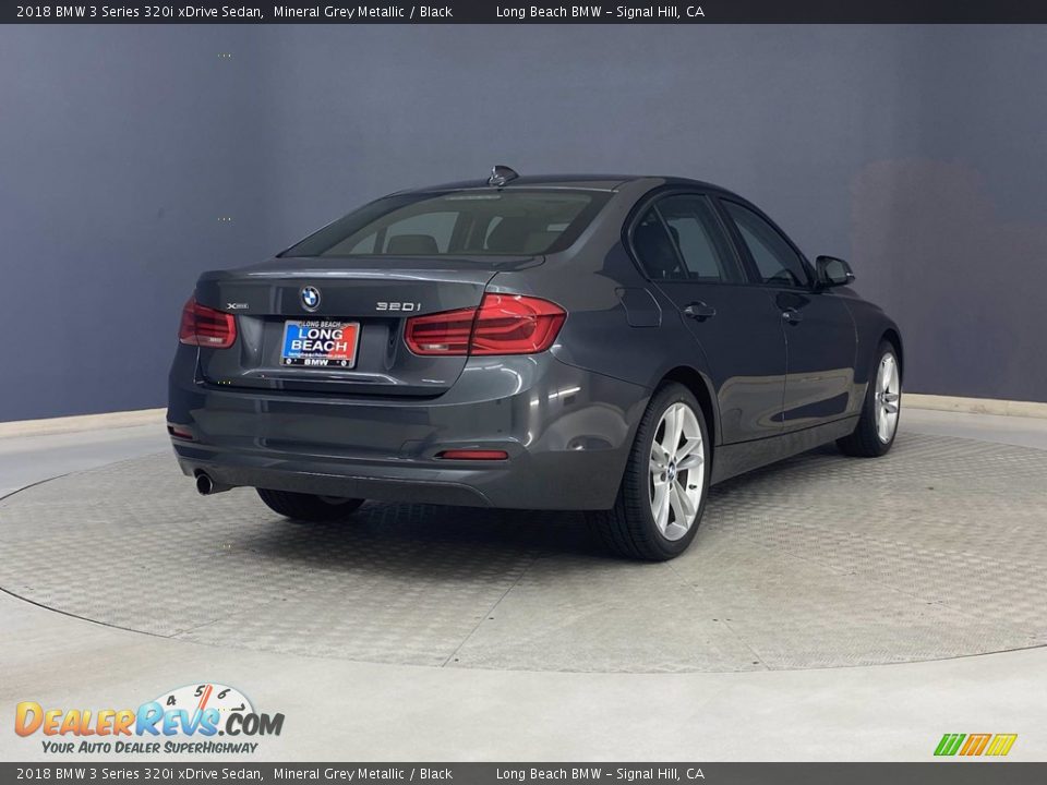 2018 BMW 3 Series 320i xDrive Sedan Mineral Grey Metallic / Black Photo #5