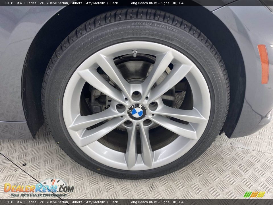 2018 BMW 3 Series 320i xDrive Sedan Mineral Grey Metallic / Black Photo #6