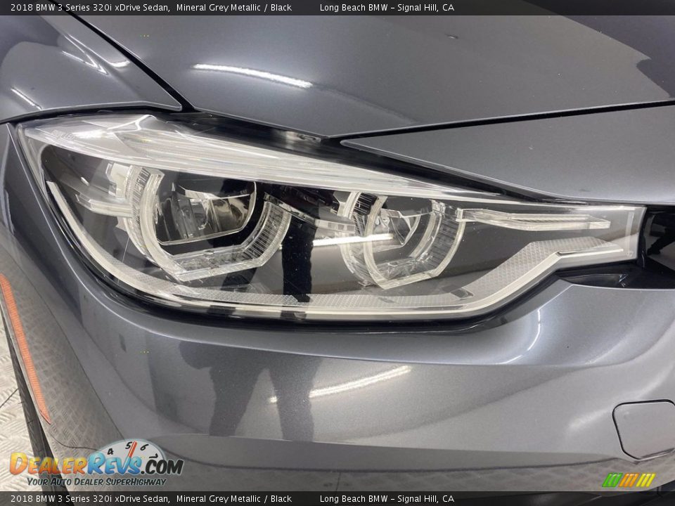 2018 BMW 3 Series 320i xDrive Sedan Mineral Grey Metallic / Black Photo #7