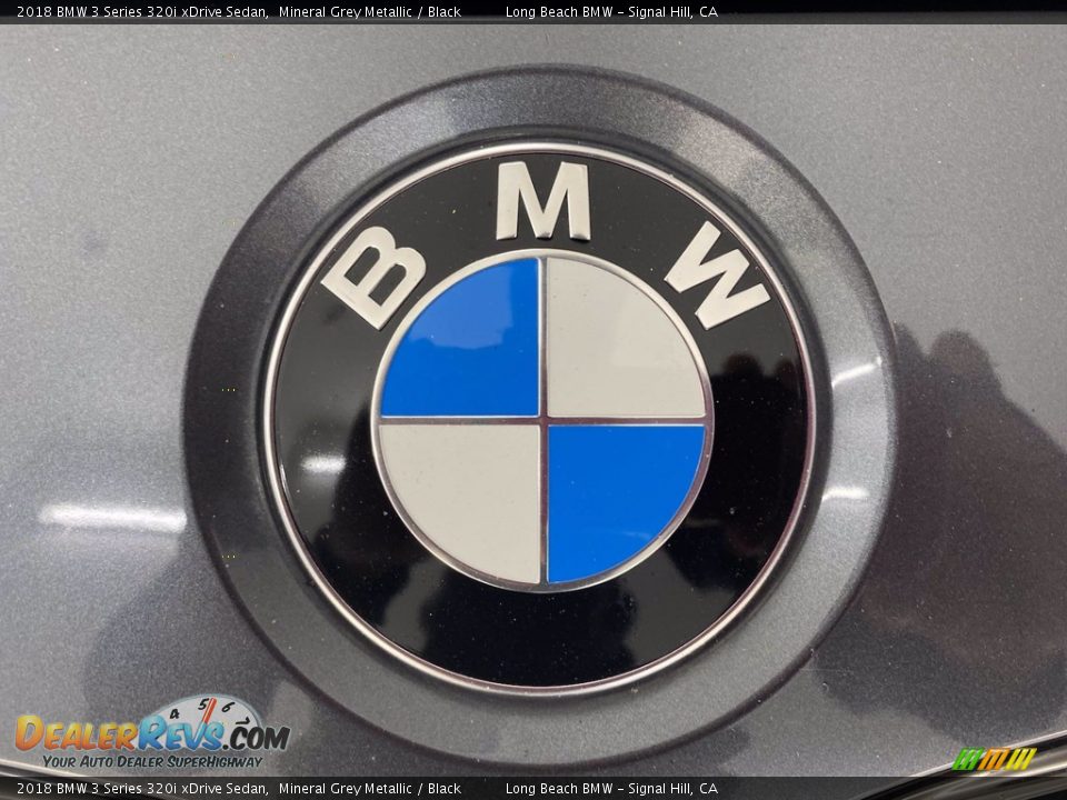 2018 BMW 3 Series 320i xDrive Sedan Mineral Grey Metallic / Black Photo #8