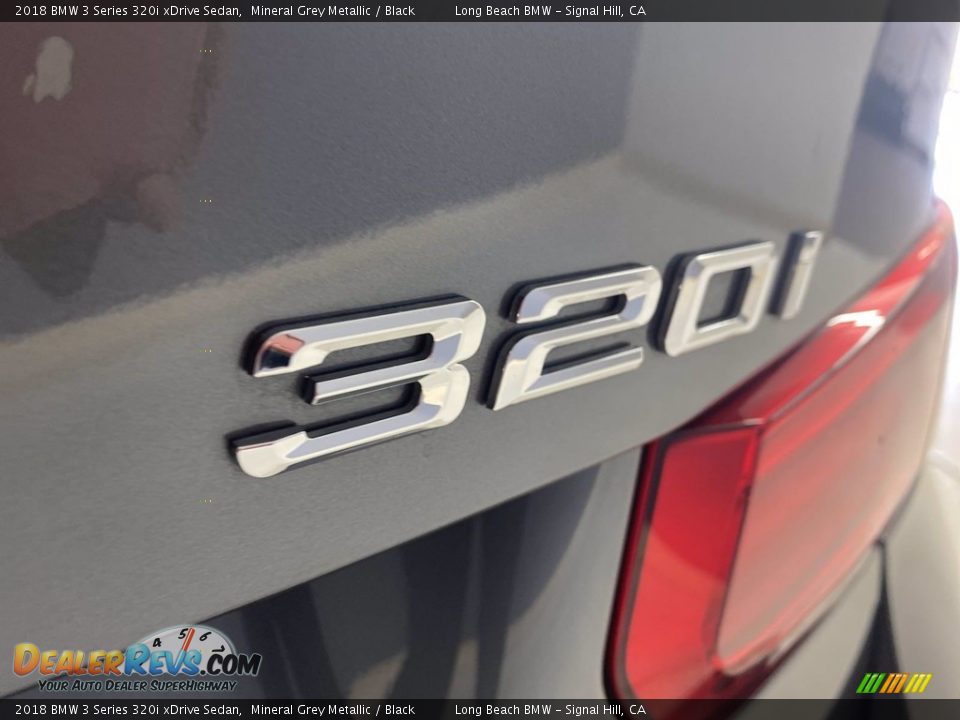 2018 BMW 3 Series 320i xDrive Sedan Mineral Grey Metallic / Black Photo #11