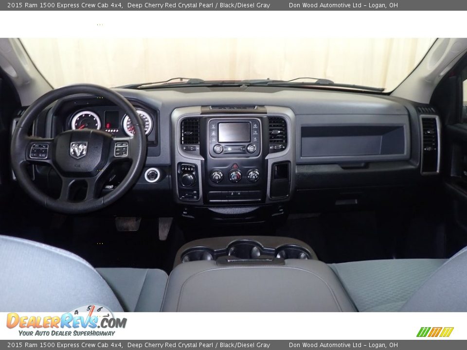 Dashboard of 2015 Ram 1500 Express Crew Cab 4x4 Photo #20