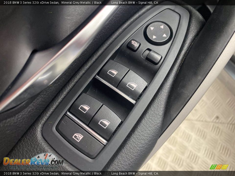 2018 BMW 3 Series 320i xDrive Sedan Mineral Grey Metallic / Black Photo #14