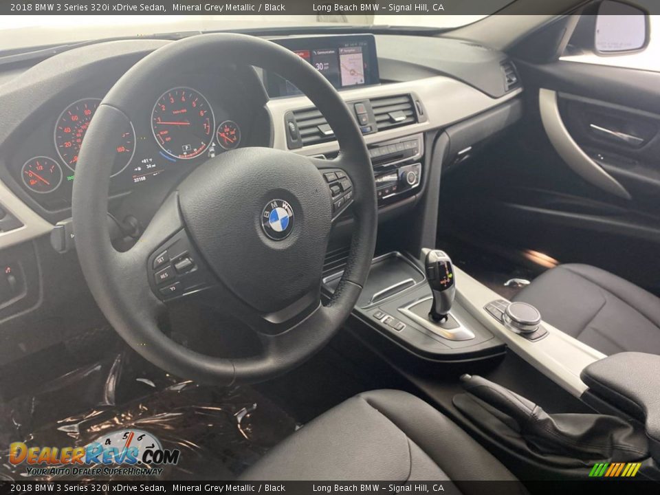 2018 BMW 3 Series 320i xDrive Sedan Mineral Grey Metallic / Black Photo #16