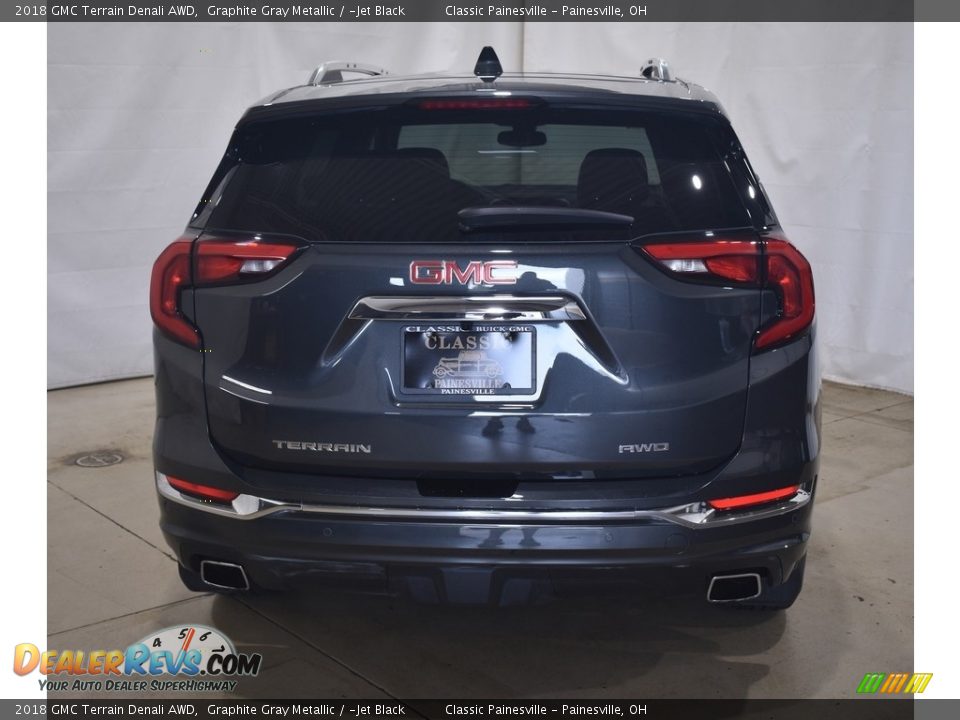 2018 GMC Terrain Denali AWD Graphite Gray Metallic / ­Jet Black Photo #3