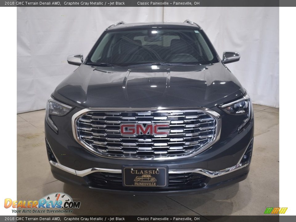 2018 GMC Terrain Denali AWD Graphite Gray Metallic / ­Jet Black Photo #4