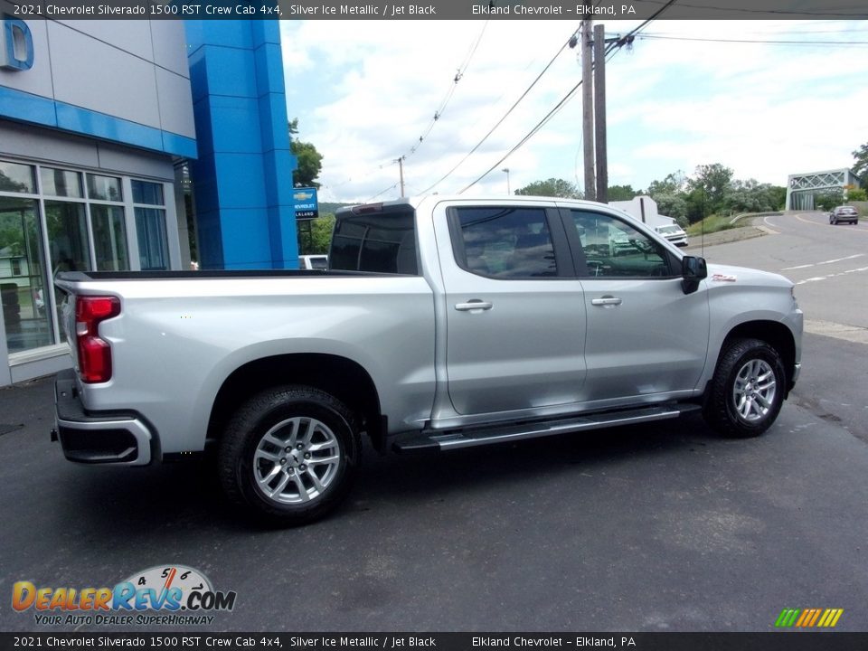 2021 Chevrolet Silverado 1500 RST Crew Cab 4x4 Silver Ice Metallic / Jet Black Photo #3