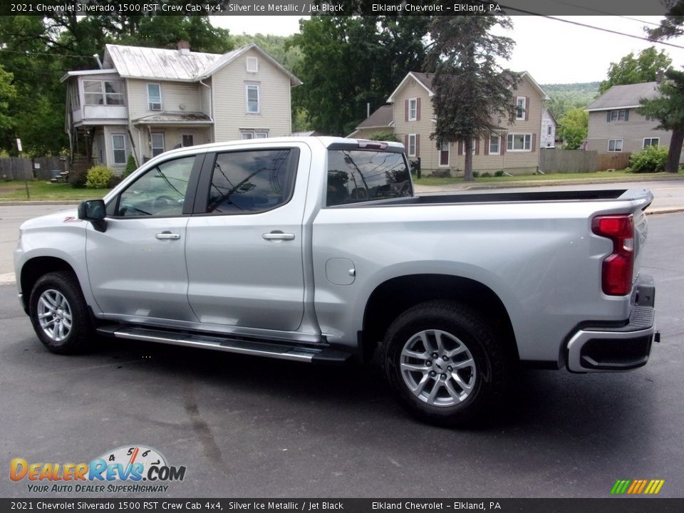 2021 Chevrolet Silverado 1500 RST Crew Cab 4x4 Silver Ice Metallic / Jet Black Photo #5