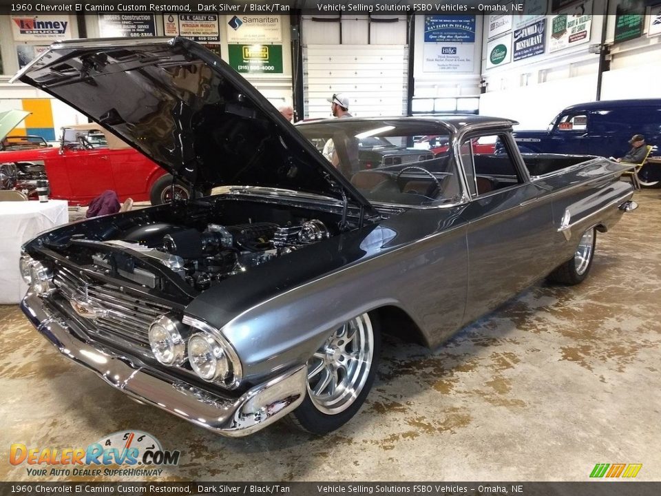 Front 3/4 View of 1960 Chevrolet El Camino Custom Restomod Photo #1