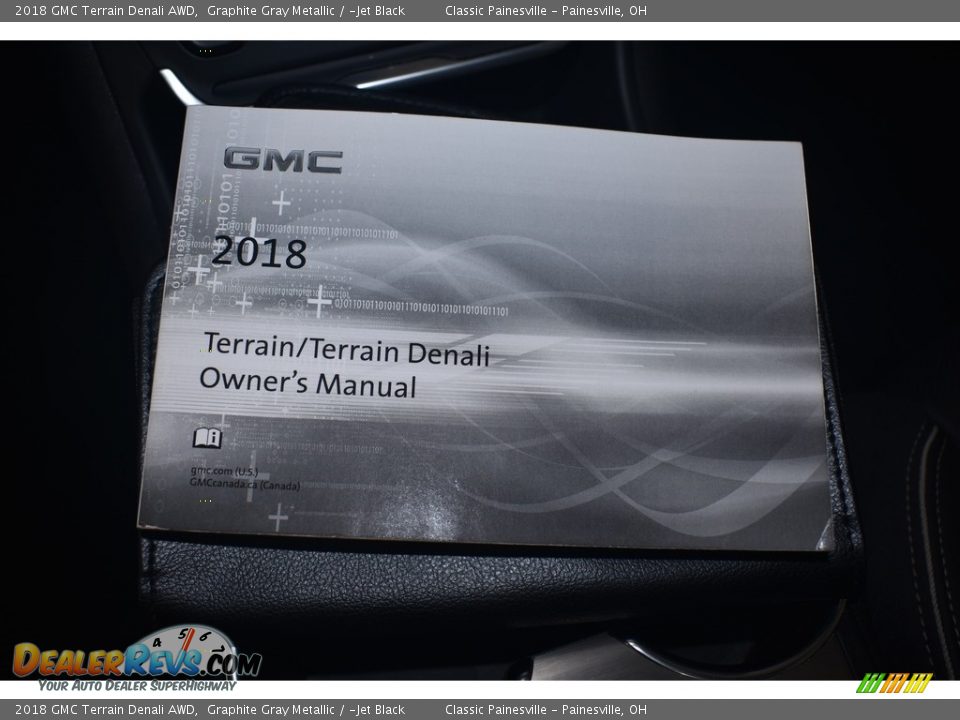 2018 GMC Terrain Denali AWD Graphite Gray Metallic / ­Jet Black Photo #18