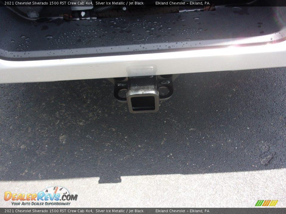 2021 Chevrolet Silverado 1500 RST Crew Cab 4x4 Silver Ice Metallic / Jet Black Photo #10