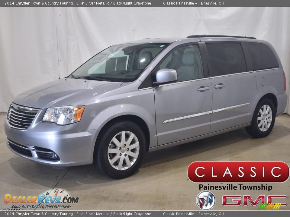 2014 Chrysler Town & Country Touring Billet Silver Metallic / Black/Light Graystone Photo #1