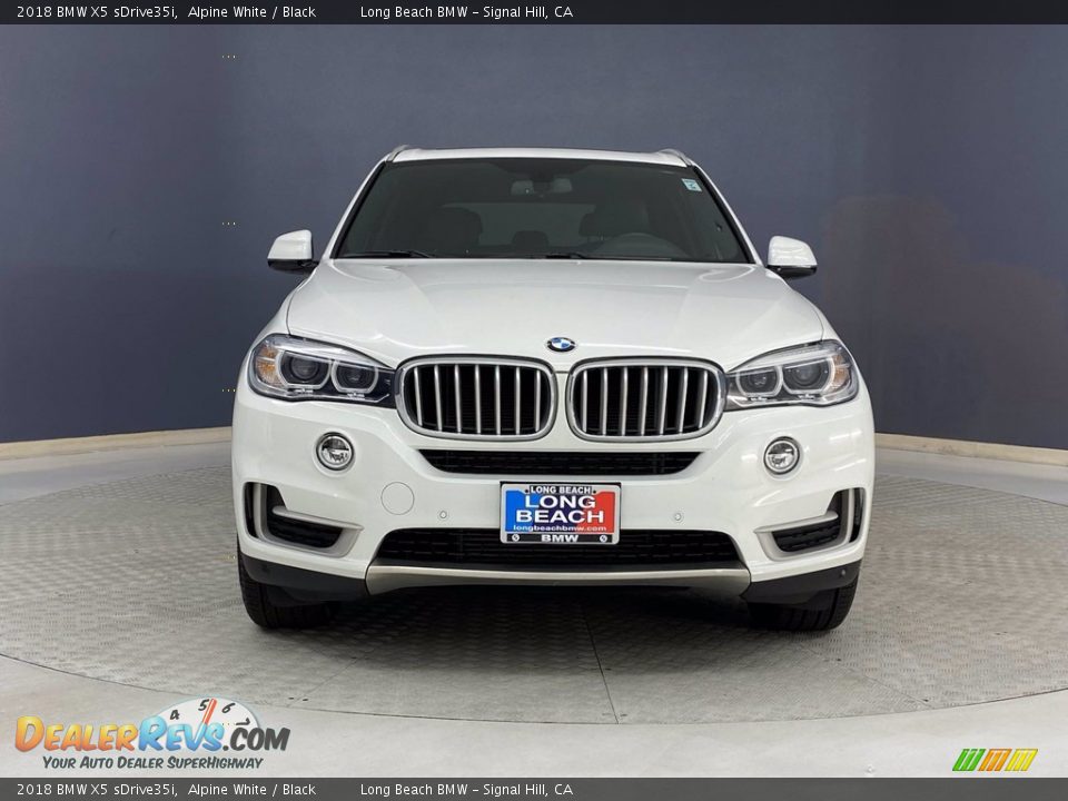 2018 BMW X5 sDrive35i Alpine White / Black Photo #2