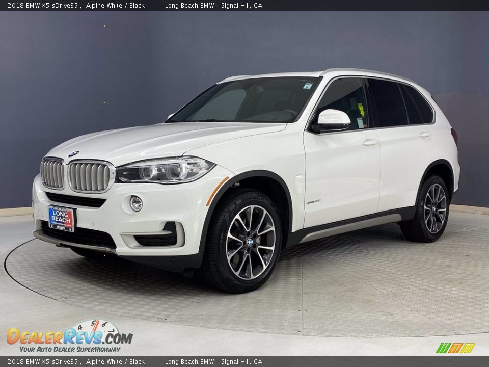 2018 BMW X5 sDrive35i Alpine White / Black Photo #3