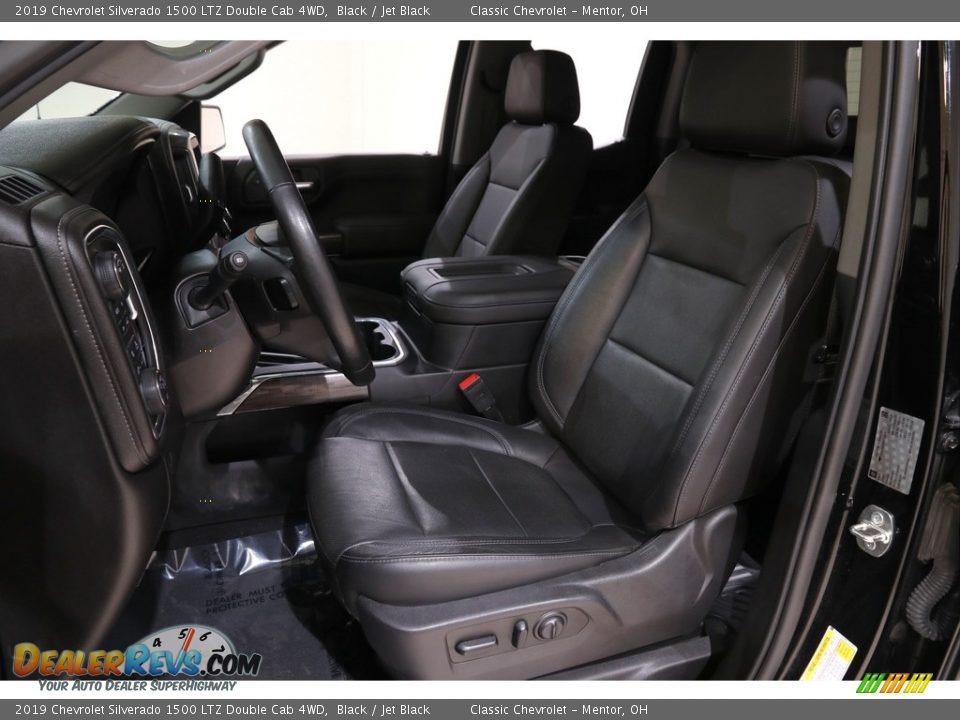 2019 Chevrolet Silverado 1500 LTZ Double Cab 4WD Black / Jet Black Photo #5