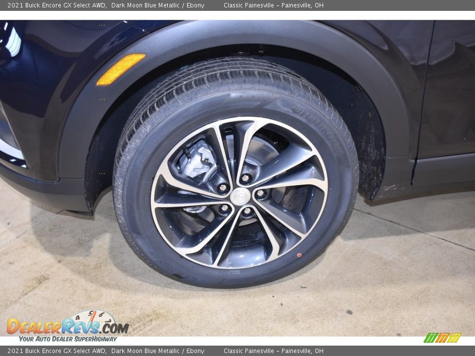 2021 Buick Encore GX Select AWD Dark Moon Blue Metallic / Ebony Photo #5