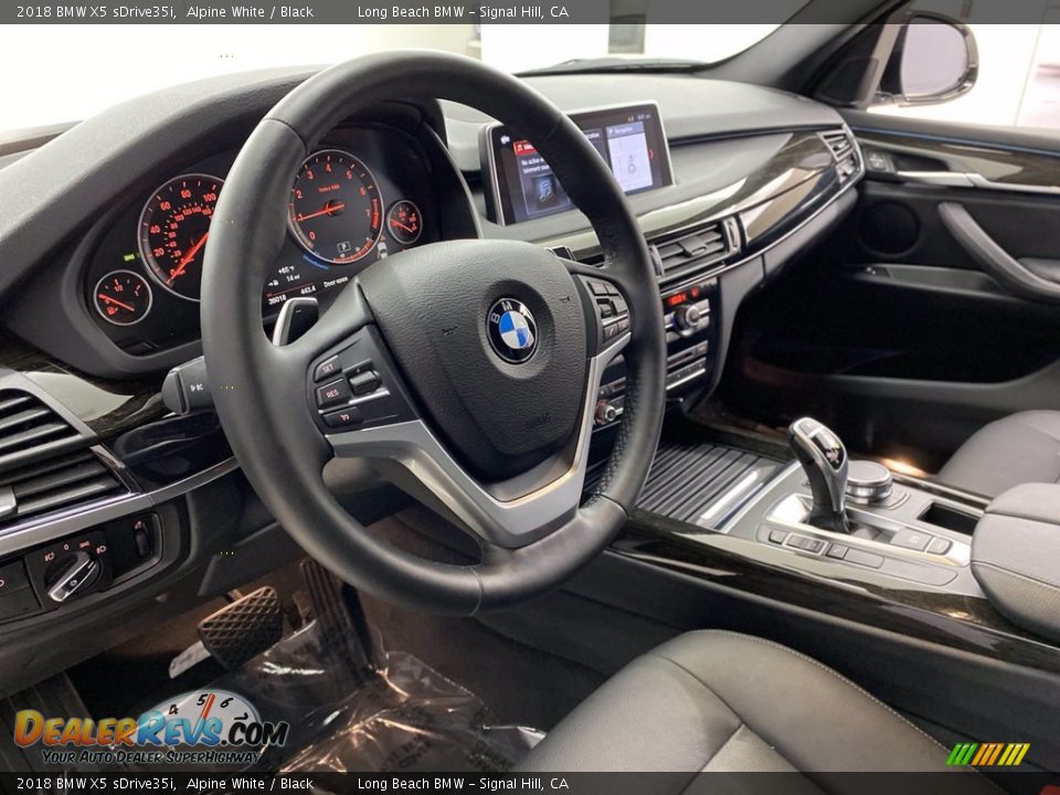 2018 BMW X5 sDrive35i Alpine White / Black Photo #16