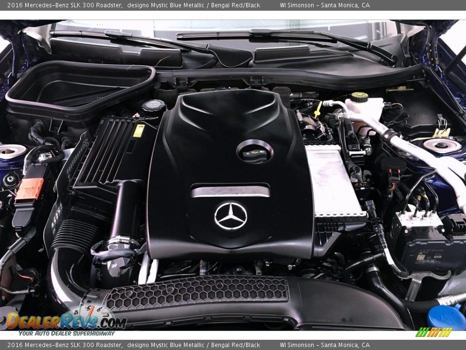 2016 Mercedes-Benz SLK 300 Roadster 2.0 Liter DI Turbocharged DOHC 16-Valve VVT 4 Cylinder Engine Photo #9