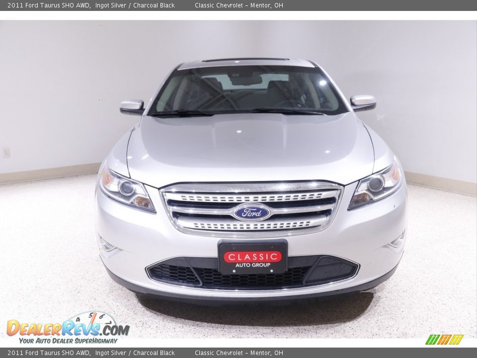 2011 Ford Taurus SHO AWD Ingot Silver / Charcoal Black Photo #2