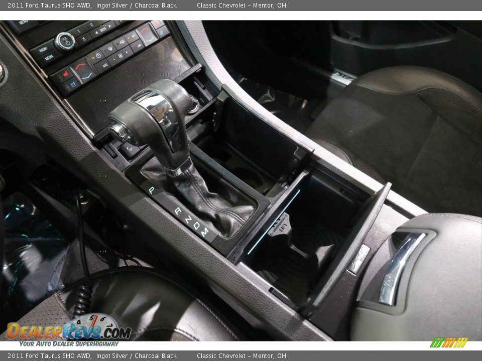 2011 Ford Taurus SHO AWD Ingot Silver / Charcoal Black Photo #14