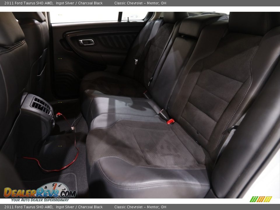 2011 Ford Taurus SHO AWD Ingot Silver / Charcoal Black Photo #18