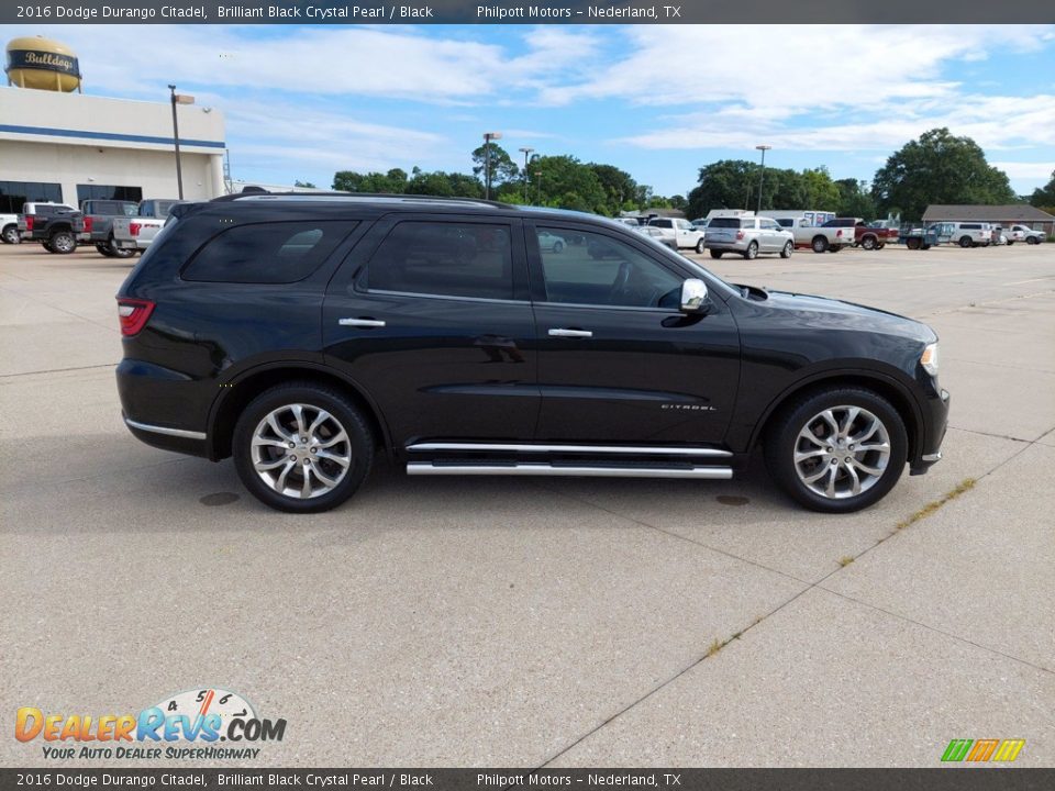 Brilliant Black Crystal Pearl 2016 Dodge Durango Citadel Photo #8